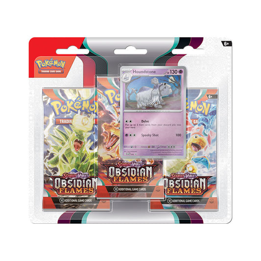 Obsidian Flames 3 Pack Blister - Houndstone