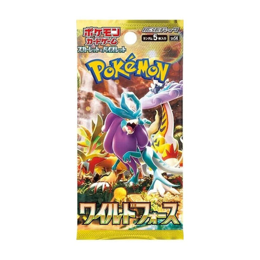 Wild Force Booster pack (Japans)
